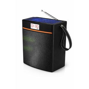 Haut-Parleur Bluetooth Solaire BM3016S – 20W Puissant avec Radio FM, USB/TF et Batterie Longue Durée
