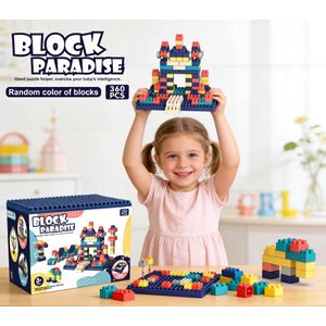 Jeu de Construction 3D Éducatif – 360 Blocs pour Enfants
