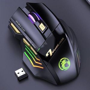 SOURIS GAMING GW-X7 - LUMINEUSE ET RECHARGEABLE