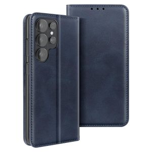 Étui À Rabat Samsung Galaxy S26 Ultra 5G + 1 Antichoc 9D - Bleu