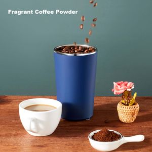 Moulin Électrique Multifonction - Lames en Acier Inoxydable - Pour Café, Épices et Graines