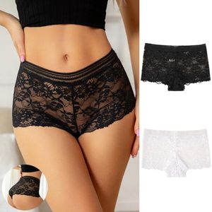 Love culotte doux à fleurs pour femme 6 PC