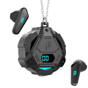 Écouteurs Gaming Sans Fil, Casque Bluetooth Semi-Intra-Auriculaire à Faible Latence, Réduction de Bruit, Longue Autonomie