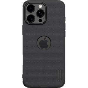 Nilkin Coque pour Apple iPhone 16 Pro Max (6,9 pouces) Super Frosted Shield Pro Hard Back Soft Border (PC + TPU) Absorption des chocs Couverture Surélevée Lunette Caméra Protection PC avec Logo Cut