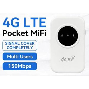 Point d'accès mobile universel 150Mbps 4G LTE, routeur WiFi portable de poche, routeur WiFi de voyage