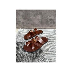 FH Sandale En Cuir Pour Homme -africain
