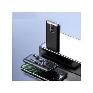 Power Bank 4 Câbles De Charge Intégrés 10000mAh  BU