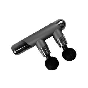Mini Pistolet de Massage à Double Tête en Alliage d’Aluminium  Aluminum Alloy Mini Fascia Gun