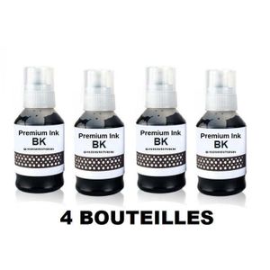 Pack 4 bouteilles 135 ml Encre Compatible Canon GI-41 G1420 G2420 G3420