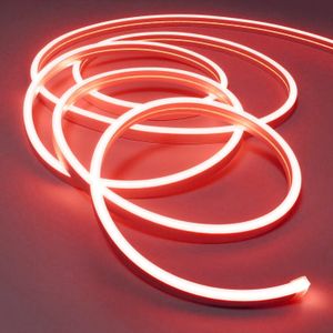 Ruban De Lumière Led Néon Rouge 5m