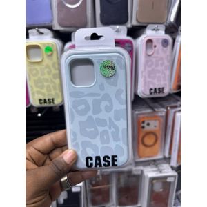 Coque en silicone Compatible IPhone 12/12Pro - Bleu
