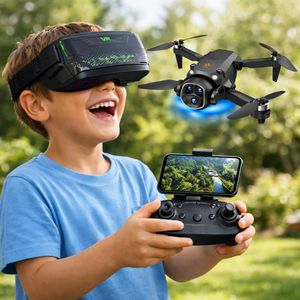 Gm DRONE + CASQUE VIRTUEL + CONTROL PAD POUR ENFANT HD