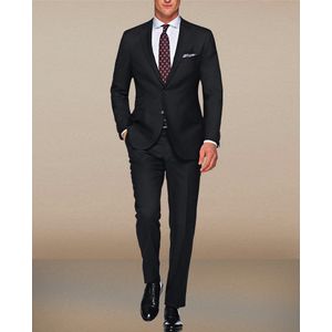3D Fashion Costume Ensemble Veste + Pantalon  Noir
