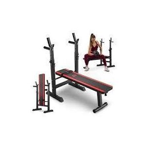 Banc de musculation réglable avec support pour haltères