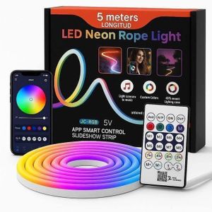 Ruban LED Néon RGB Intelligent 10 Mètres – Illuminez votre quotidien