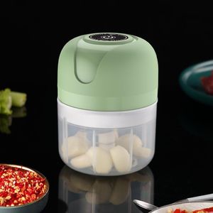 Presse-ail électrique multifonction – Mini robot culinaire hachoir et presse-ail