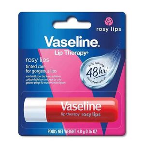 Baume à Lèvres Hydratant VASELINE ROSY LIPS  Lèvres sèches et ternes4.8g Importé de France 