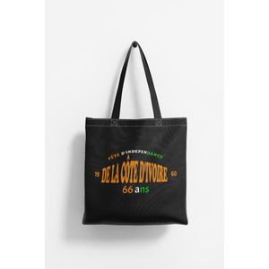 Titre : Tote Bag Fête Indépendance Côte d'Ivoire 2026