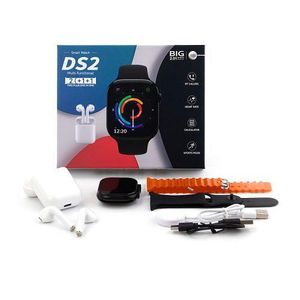 Kingnote Montre intelligente T900U 2,09'' pouces Native Storm étanche Noir