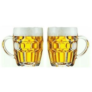 VERRE 2 Pièces - Grandes Chopes à Bière 0,57L - Verre