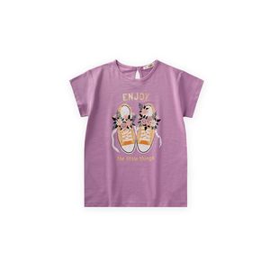 Cigit T-shirt Fille imprimé - Lilas