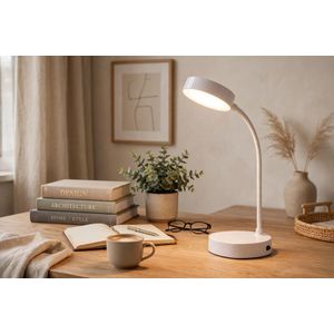 Chic Lampe De Table Flexible 3 Modes De Luminosité Pour Bureau à Allumage Tactile