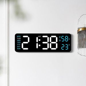 Horloge Murale LED Station Météo - 5503