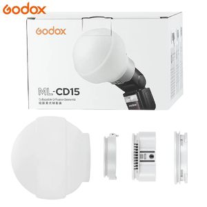 Godox ML-CD15 Diffuseur Dôme avec 3 Types D'adaptateurs pour Flash
