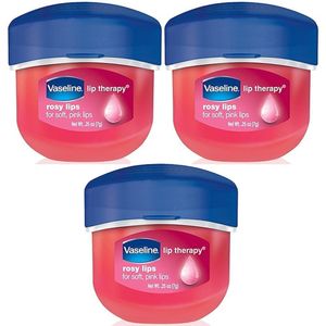 (3)Vaseline Baume À Lèvres Friandise Eau De Rose