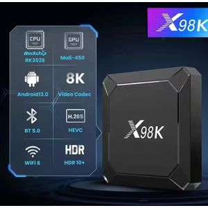 Box Android X98K  4G/32G Android 13
