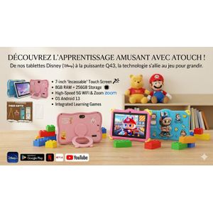 Combo de deux Tablettes éducative pour enfants 128 GB 8 giga RAM pour garcon  avec lego offert 