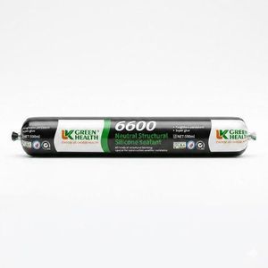  Silicone Structurel 6600Green Health - 590ml : L'Adhésif Ultra-Puissant pour Façades, Vitrages et Étanchéité Durable !
