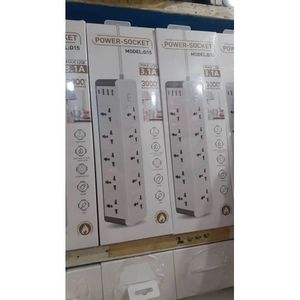 Multiprise Parasurtenseur - 10 Prises + 6 USB - D15