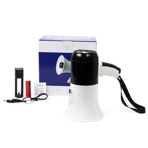 Mégaphone Main Haut-Parleur Sirène 15W Poignée Haute Puissance 