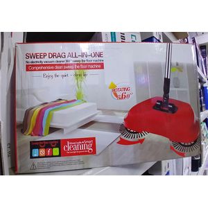 Gn Balayeuse tout en 1 en acier inoxydable