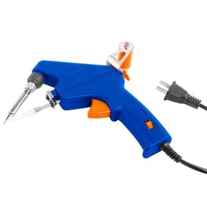 WADFOW WEL5606 - Pistolet à souder électrique avec dévidoir à soudure 60W - Pour réparation électronique - BLEU 