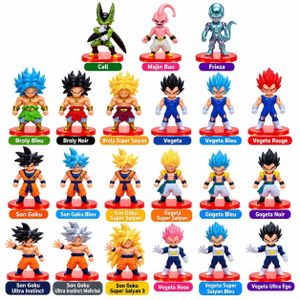 Lot De 21 Figurines Jouet Dragon Ball Z