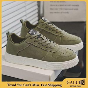 GALUIN Chaussures pour hommes, chaussures de sport, chaussures de skateboard, chaussures de course, chaussures décontractées - Vert