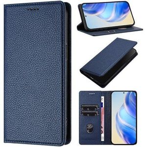 Diverse  Etui à Rabat Compatible Pour Samsung Galaxy S21 FE – BLEU