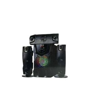 Ilux Mini Chaîne 3 Baffes 1 Woofer 3.1 - ILHT-322 - USB - Bluetooth Garantie 24 Mois