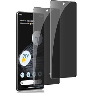 Lot de 2 antichocs fumés compatibles Google Pixel 7 Pro - Noir