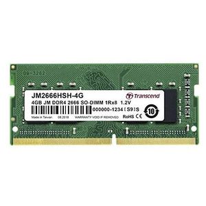 Transcend Barrette RAM  4 Go DDR4 3200 U-DIMM (JM3200HLH-4G)