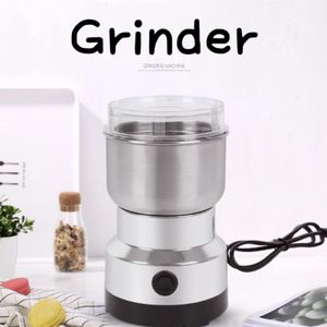 Moulin à café électrique, broyeur à épices en acier inoxydable
