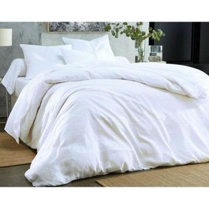 Couette extra DOUX  Ensemble Couette Blanc 3 Place 1 Drap 2 Taies