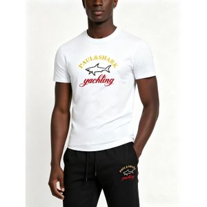 Kepokasn Ensemble Survêtement Homme Paul&Shark Tee Manche Courte + Pantalon Jogger Décontracté