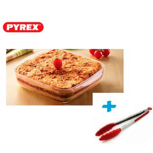 Pyrex Plat à Four - Extra Résistant - Verre - 35 X 22 Cm - 2.8