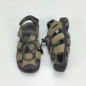Gm Chaussure Kito en cuir  Enfan-vert