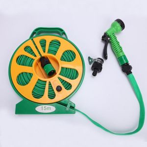 Tuyau d’Arrosage Rétractable avec Enrouleur 15M – Kit Complet Jardin