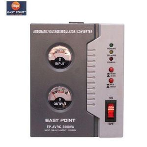 East Point Stabilisateur Automatique De Tension Analogique - EP-AVRC - 2000VA - Noir
