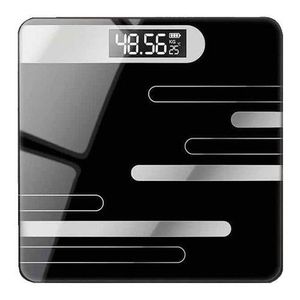Kingnote Balance numérique pour le corps avec affichage LCD, balance de poids, balance de salle de bain, balance électronique numérique, balance santé, balance cadeau, balance domestique, balance électronique réglable